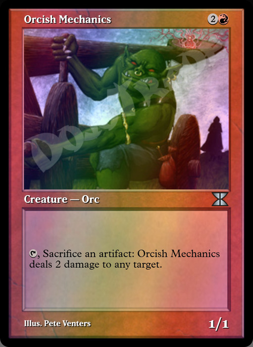 Orcish Mechanics FOIL