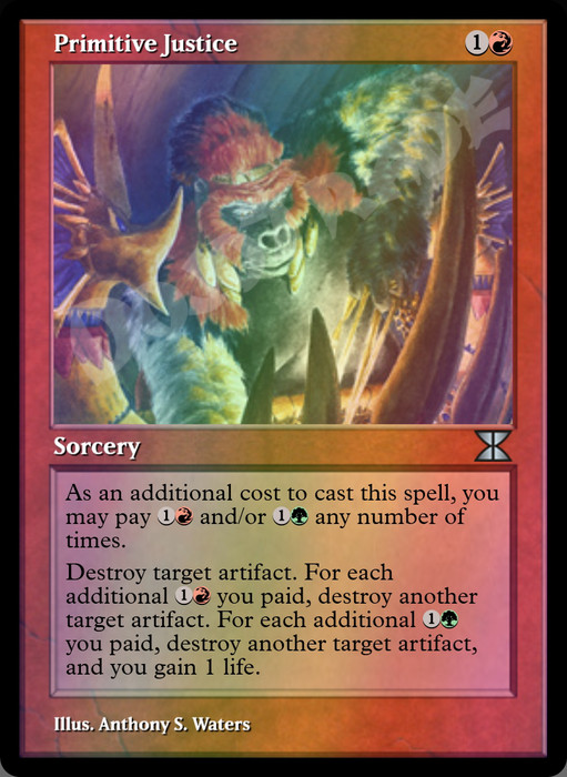 Primitive Justice FOIL