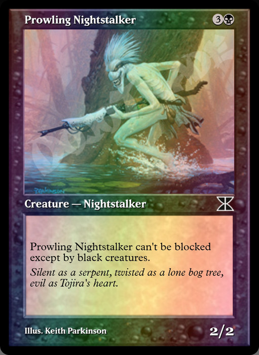 Prowling Nightstalker FOIL