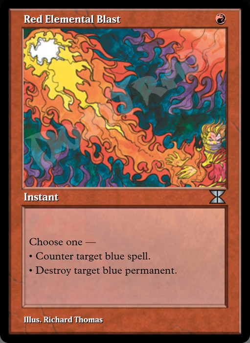 Red Elemental Blast