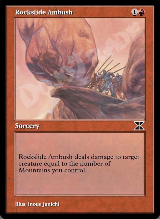 Rockslide Ambush