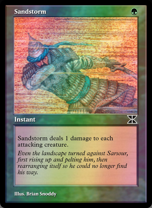 Sandstorm FOIL