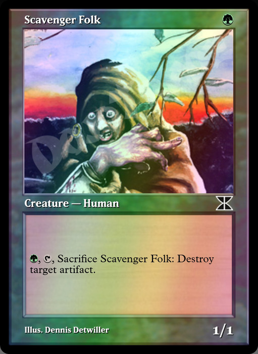 Scavenger Folk FOIL