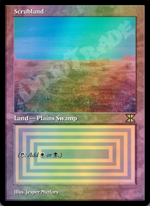 Scrubland FOIL