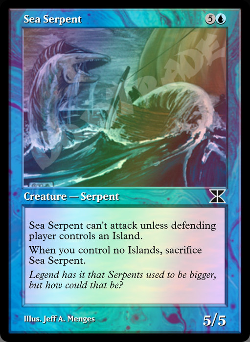 Sea Serpent FOIL