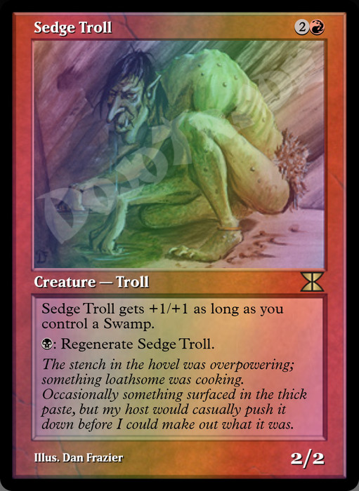 Sedge Troll FOIL