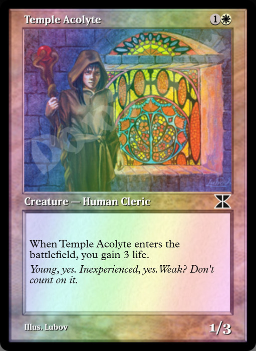 Temple Acolyte FOIL