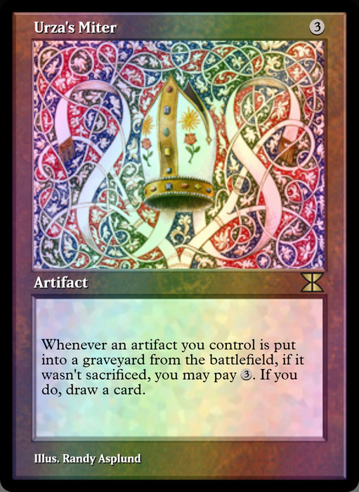 Urza's Miter FOIL