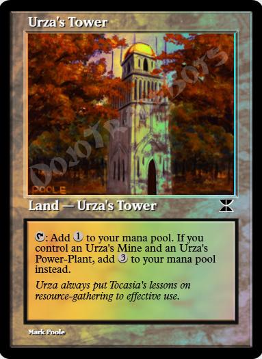 Urza's Tower (Forest) FOIL