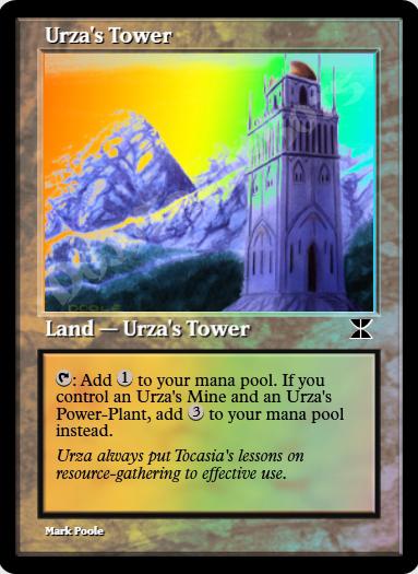 Urza's Tower (Mountain) FOIL