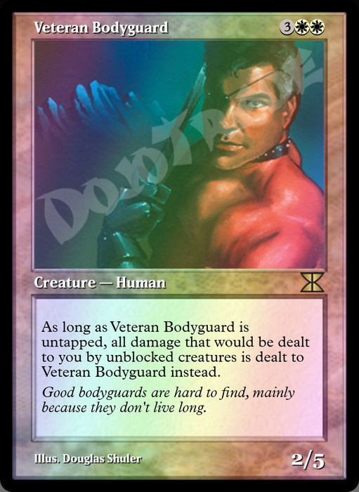 Veteran Bodyguard FOIL