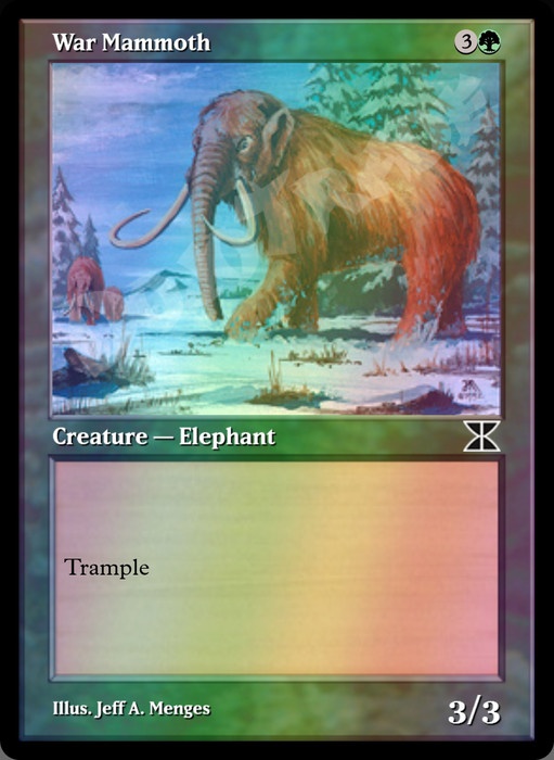 War Mammoth FOIL