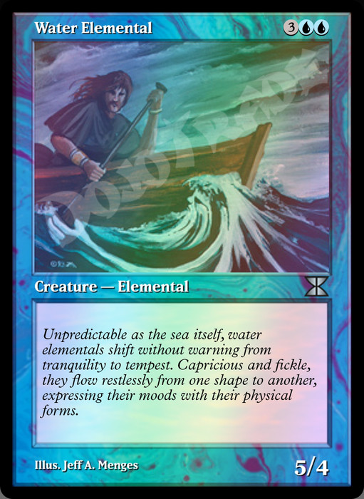 Water Elemental FOIL