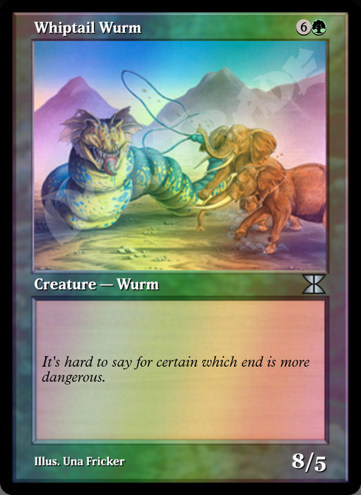 Whiptail Wurm FOIL