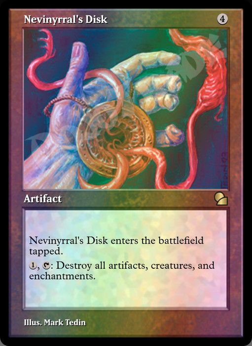 Nevinyrral's Disk FOIL