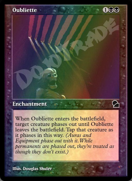 Oubliette FOIL