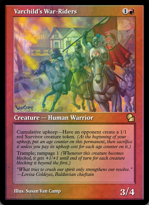 Varchild's War-Riders FOIL