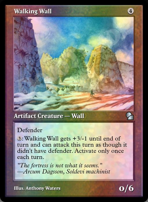 Walking Wall FOIL