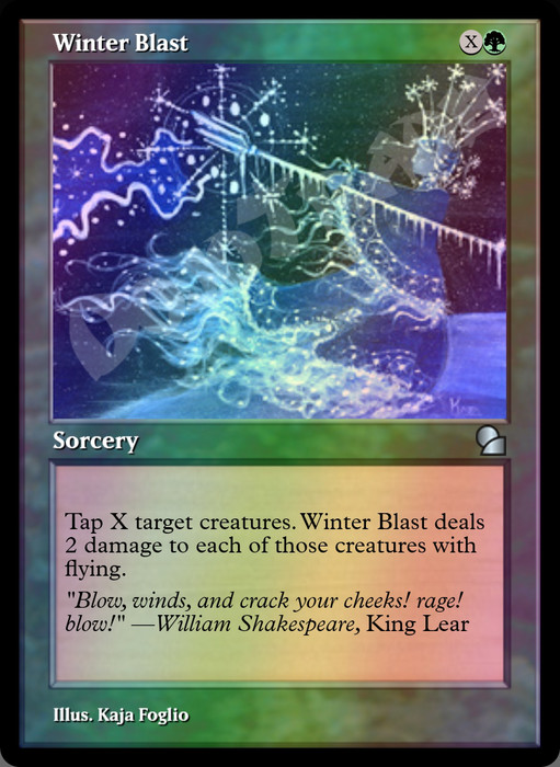 Winter Blast FOIL