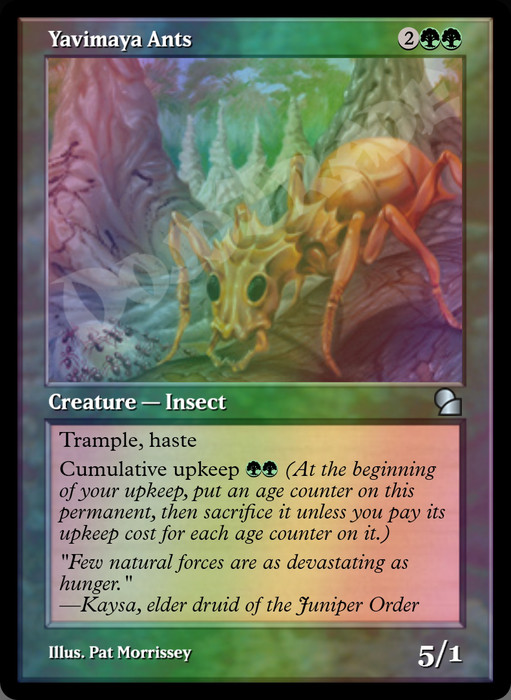 Yavimaya Ants FOIL