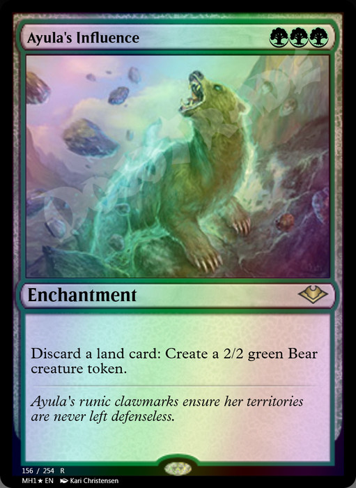 Ayula's Influence FOIL