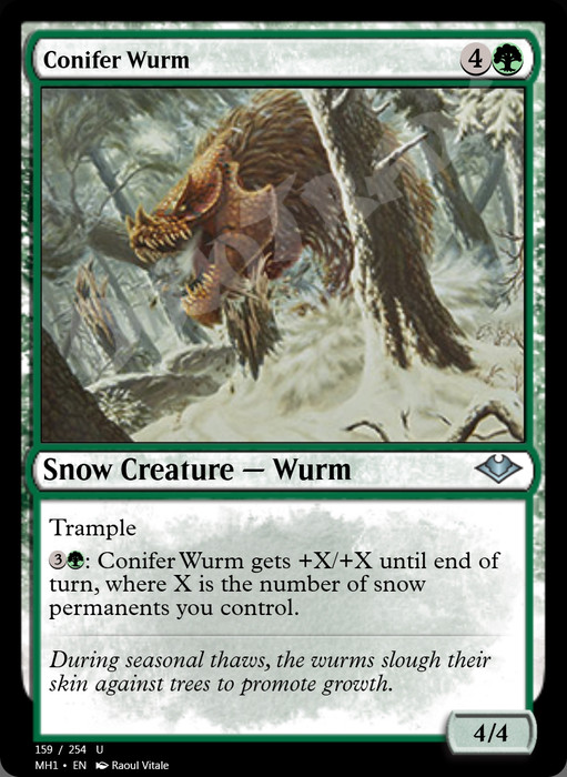 Conifer Wurm