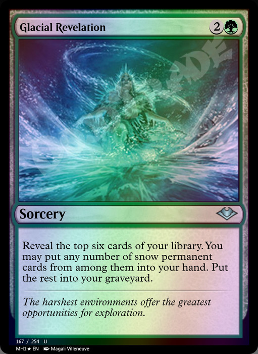 Glacial Revelation FOIL