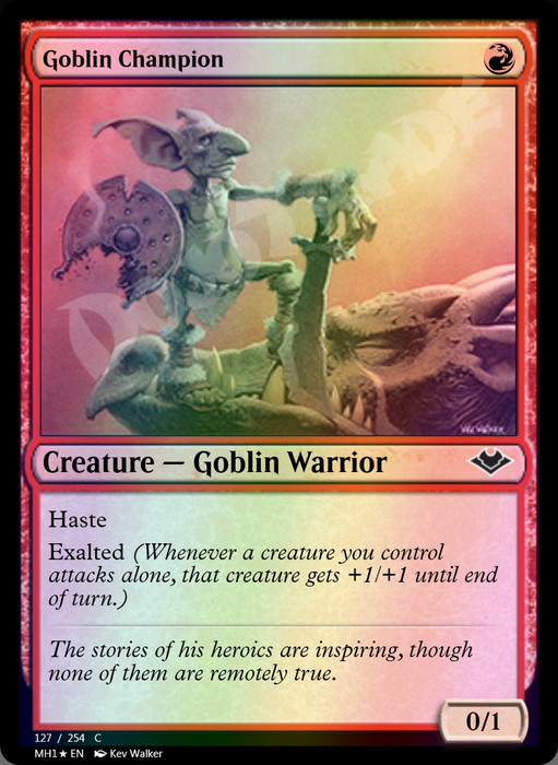 Goblin Champion FOIL