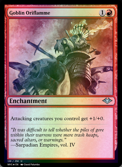 Goblin Oriflamme FOIL