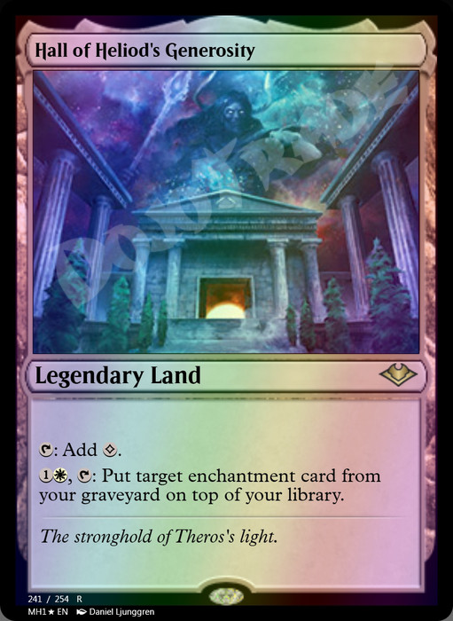 Hall of Heliod's Generosity FOIL