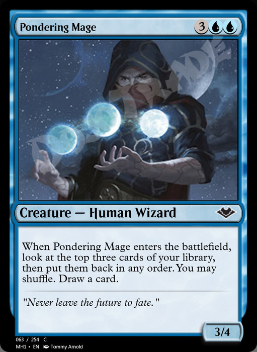 Pondering Mage