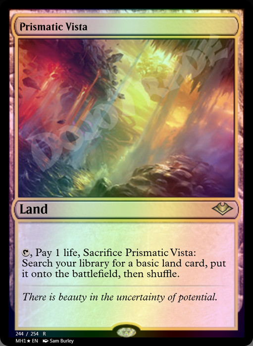 Prismatic Vista FOIL