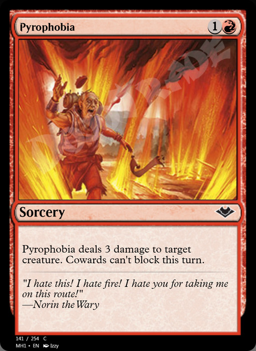 Pyrophobia