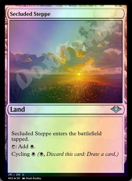 Secluded Steppe FOIL