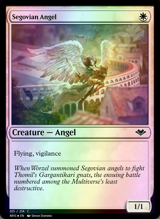 Segovian Angel FOIL