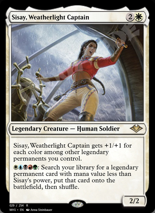 Sisay, Weatherlight Captain