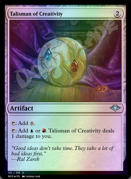 Talisman of Creativity FOIL