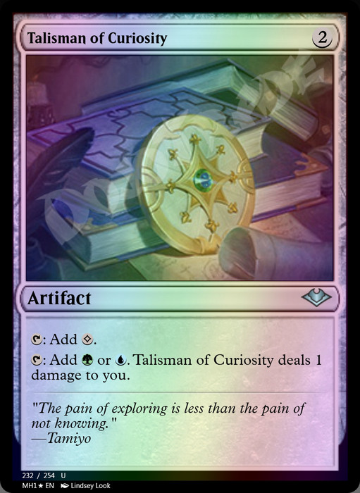 Talisman of Curiosity FOIL