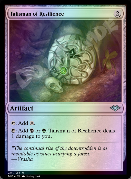 Talisman of Resilience FOIL