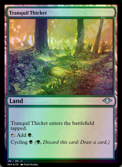 Tranquil Thicket FOIL