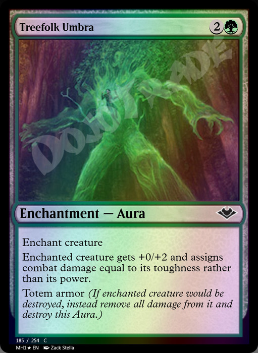 Treefolk Umbra FOIL