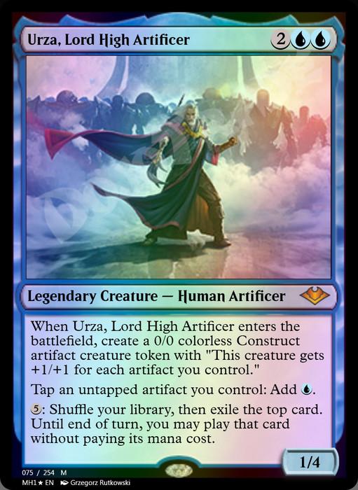 Urza, Lord High Artificer FOIL