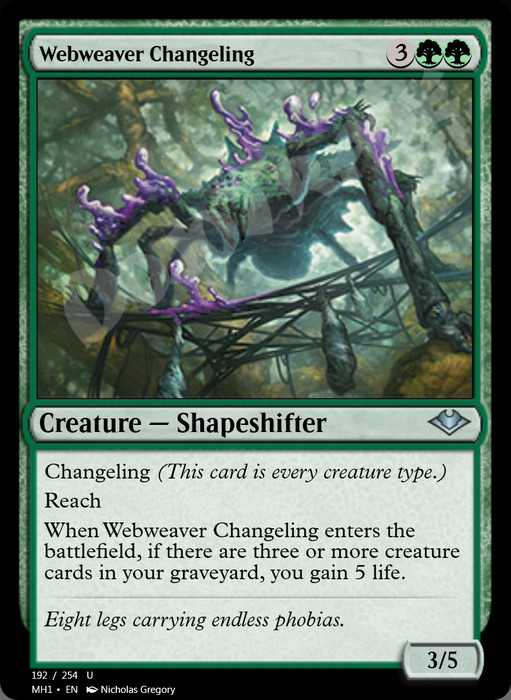 Webweaver Changeling