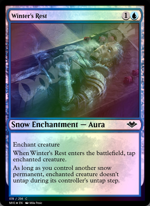 Winter's Rest FOIL