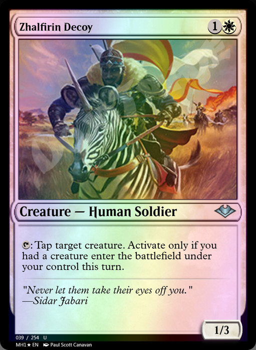 Zhalfirin Decoy FOIL