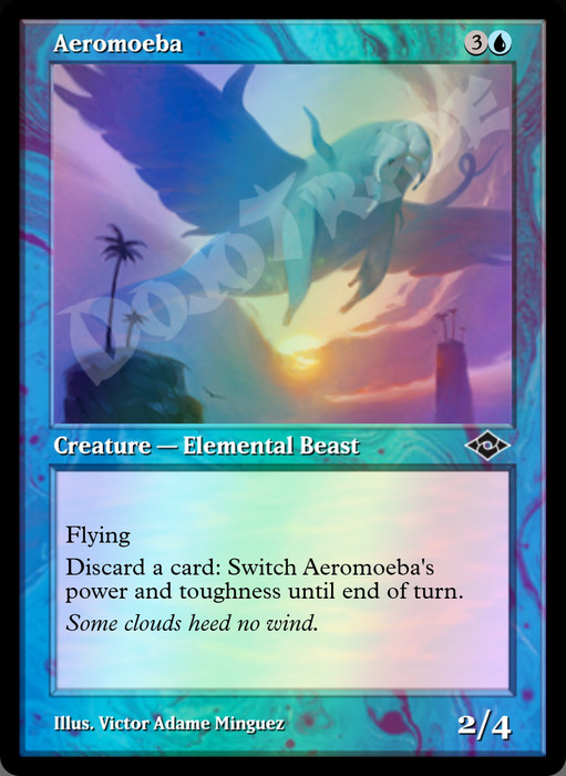 Aeromoeba (Retro Frame) FOIL