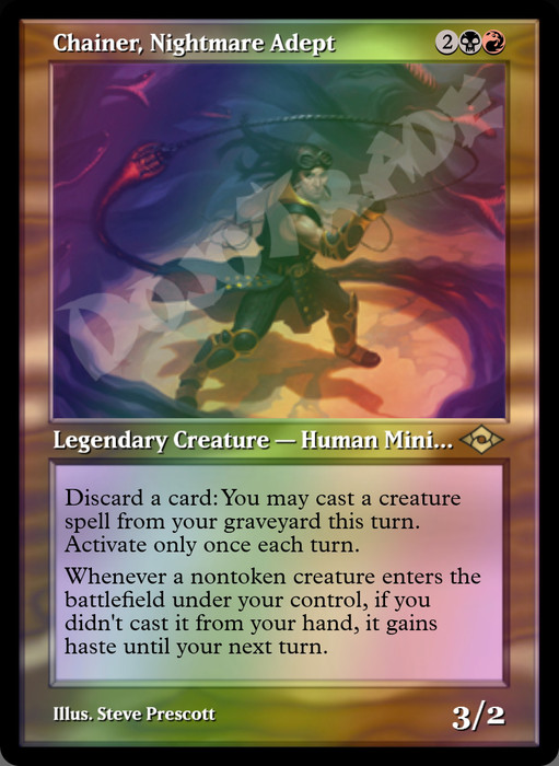 Chainer, Nightmare Adept (Retro Frame) FOIL