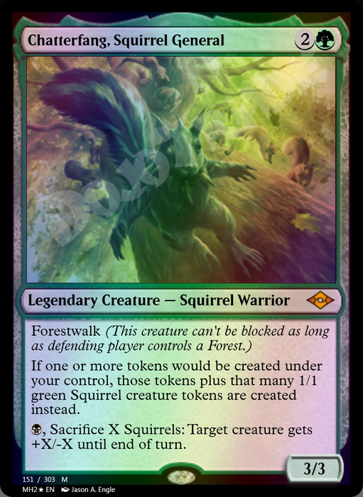 Chatterfang, Squirrel General FOIL