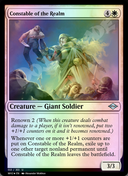 Constable of the Realm FOIL