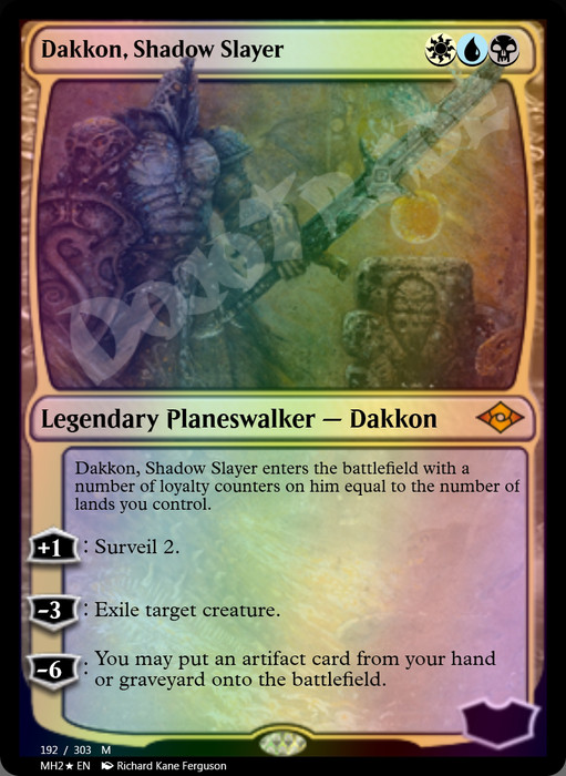 Dakkon, Shadow Slayer FOIL